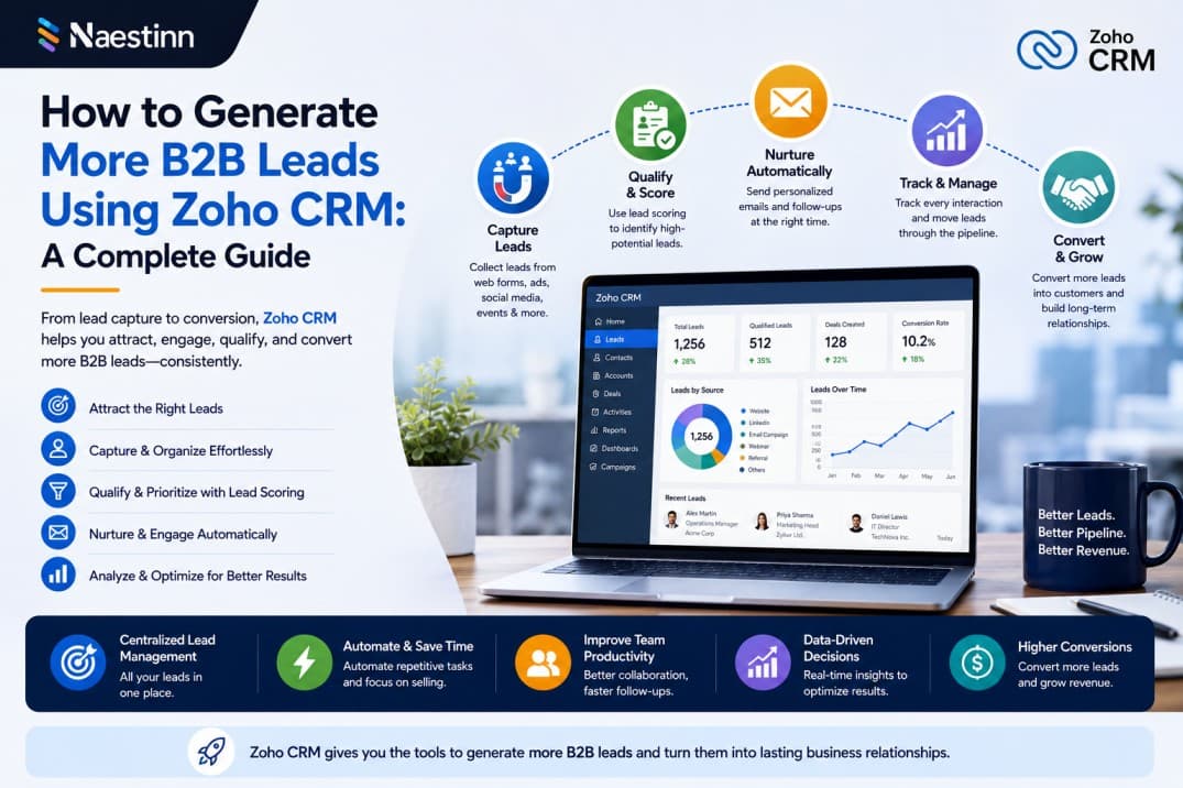 How to Generate More B2B Leads Using Zoho CRM: A Complete Guide