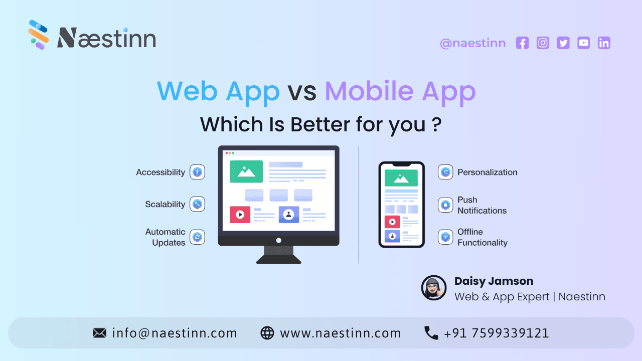 Web App vs Mobile App: Which Is Right for Your Business in 2026? Web App vs Mobile App: Which Is Right for Your Business in 2026?