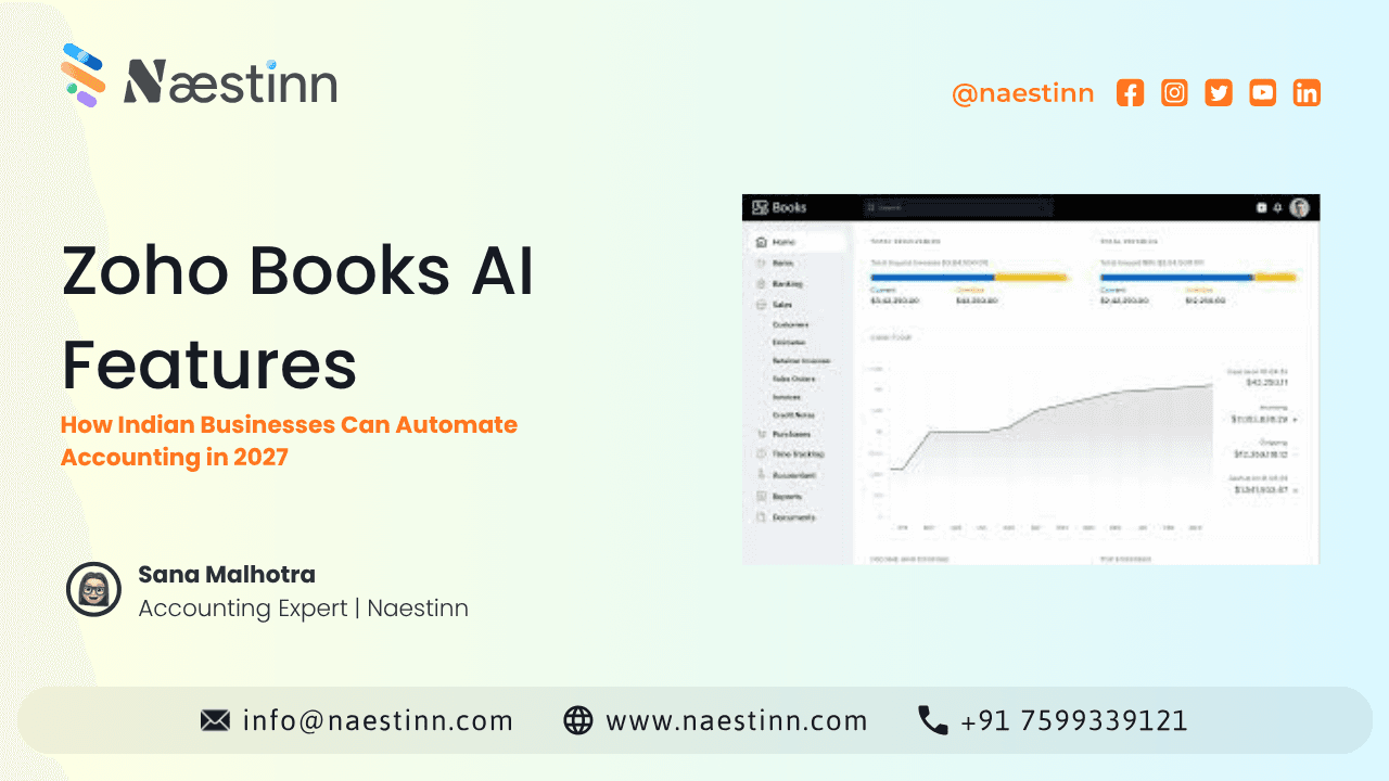 Zoho Books AI Features: How Indian Businesses Can Automate Accounting in 2027 Zoho Books AI Features: How Indian Businesses Can Automate Accounting in 2027