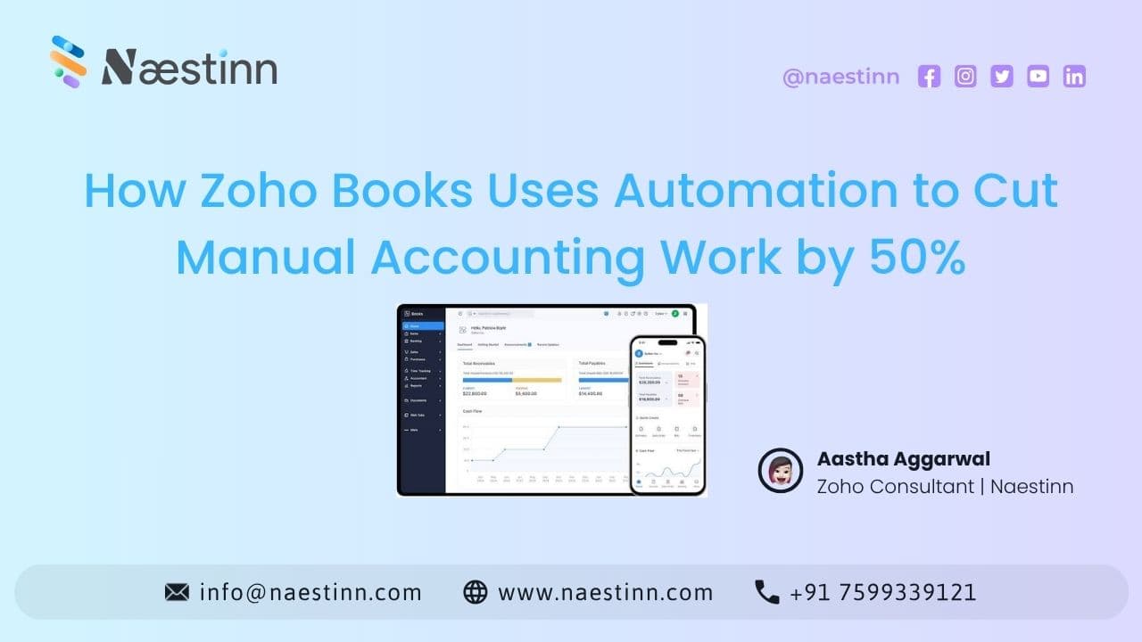 How Zoho Books Automation Reduces Manual Accounting Work How Zoho Books Automation Reduces Manual Accounting Work